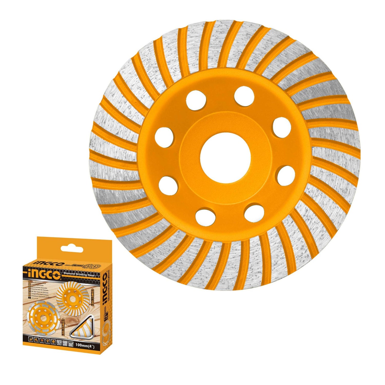 INGCO 115 DOUBLE ROW CUP GRINDING WHEEL