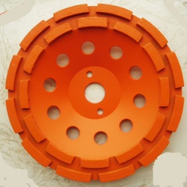 SAFELINE 115MM X 22MM BORE DOUBLE ROW DIAMOND WHEEL