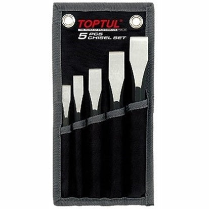 TOPTUL 5PC FLAT CHISEL
