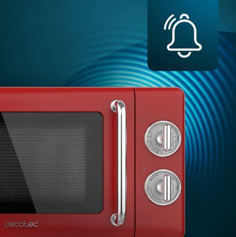 CECOTEC MICROWAVE 20L RETRO RED