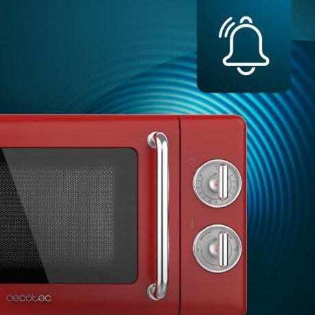 CECOTEC MICROWAVE 20L RETRO RED