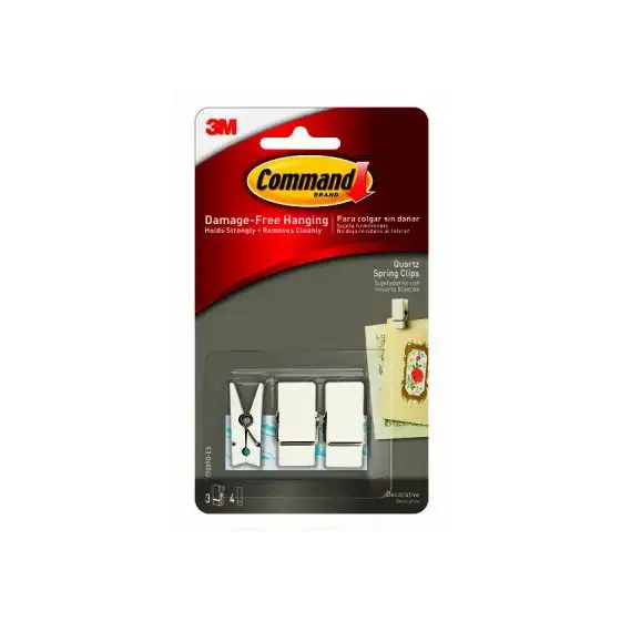 COMMAND SPRING CLIP QUARZ