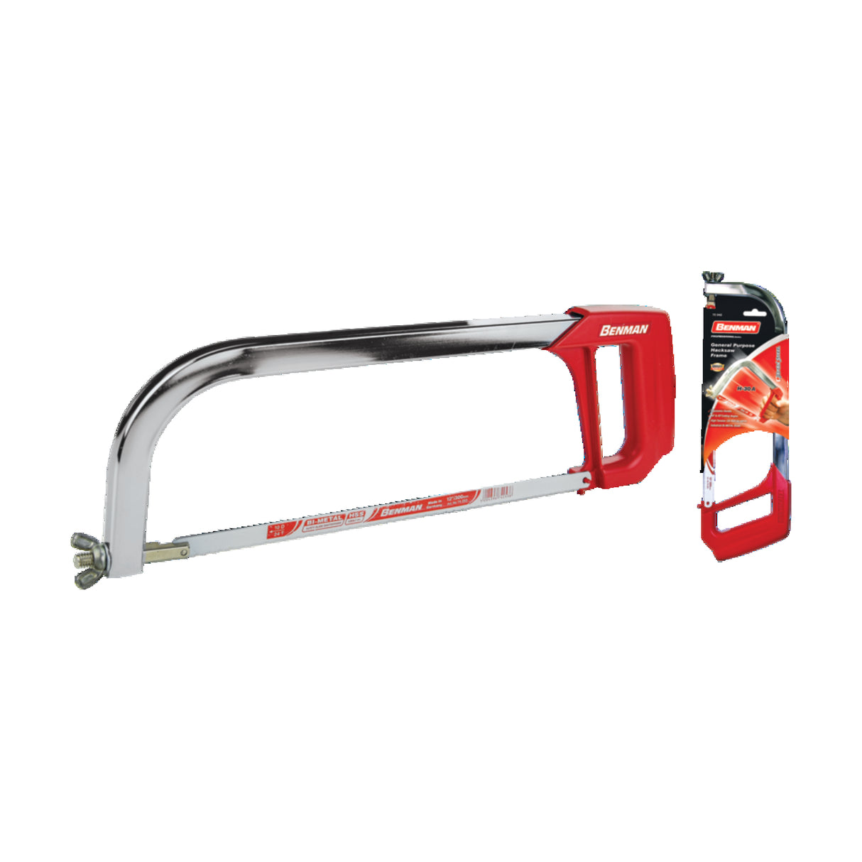 BENMAN DELUX HACKSAW 12'' WITH ALUMINUM HANDLE