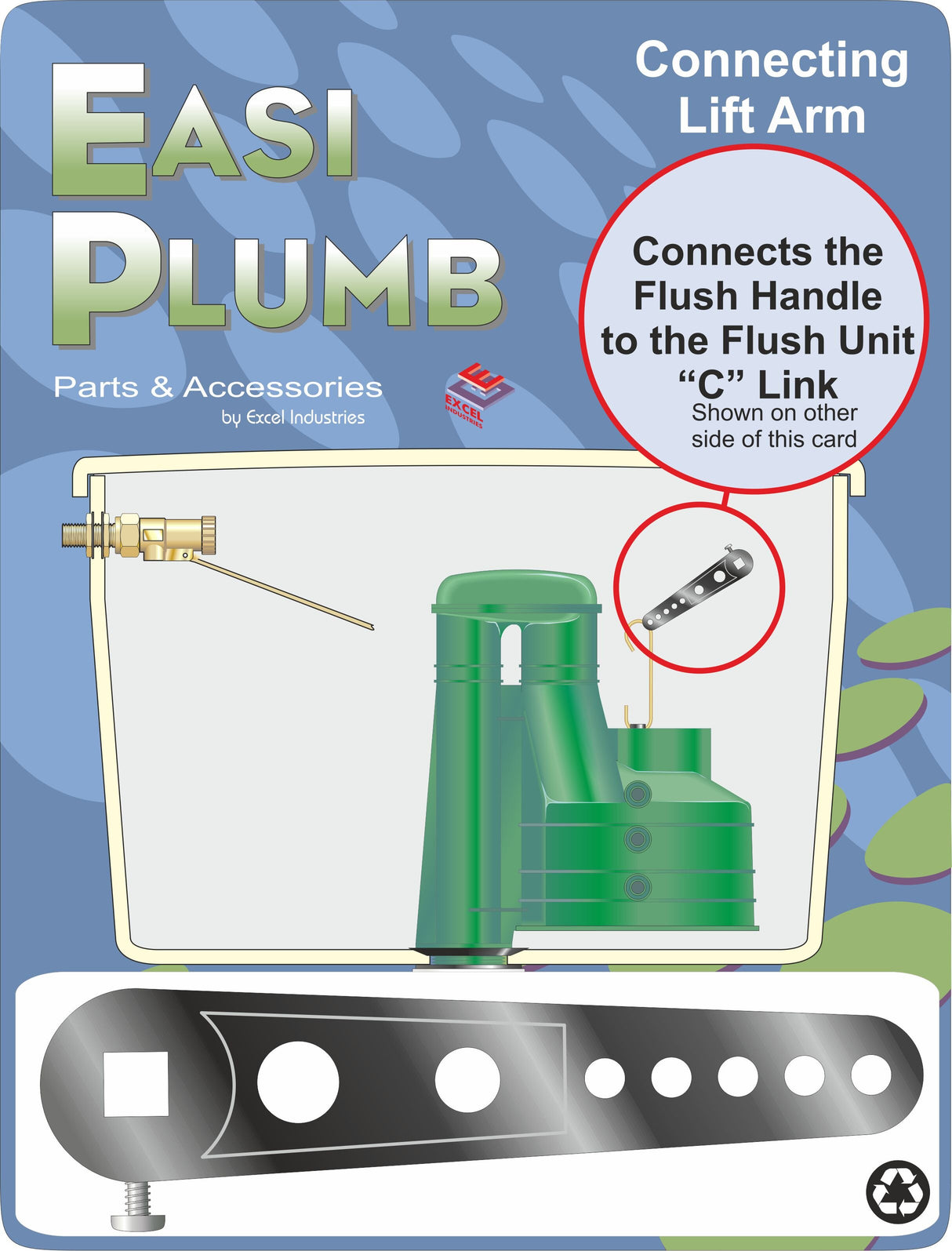 Easy Plumb PVC Lift Arm For Siphon - Long
