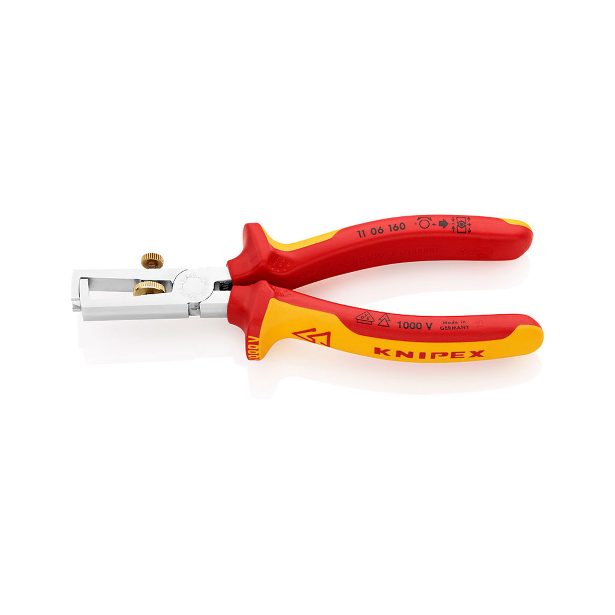 KNIPEX WIRE STRIPPER VDE 160MM