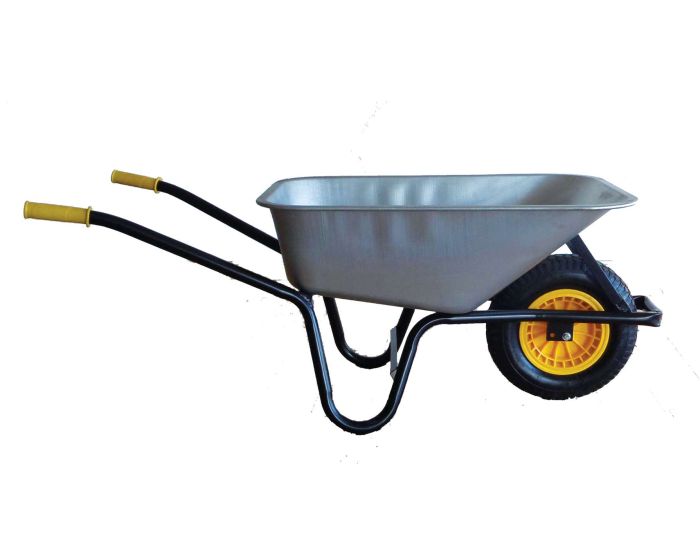 PROBUILD 90L GALVANISED BUILDERS WHEELBARROW