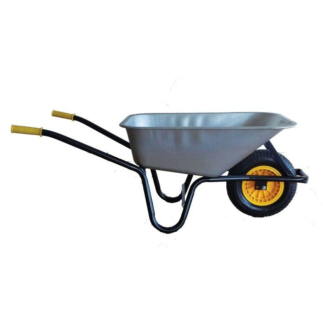 PROBUILD 90L GALVANISED BUILDERS WHEELBARROW