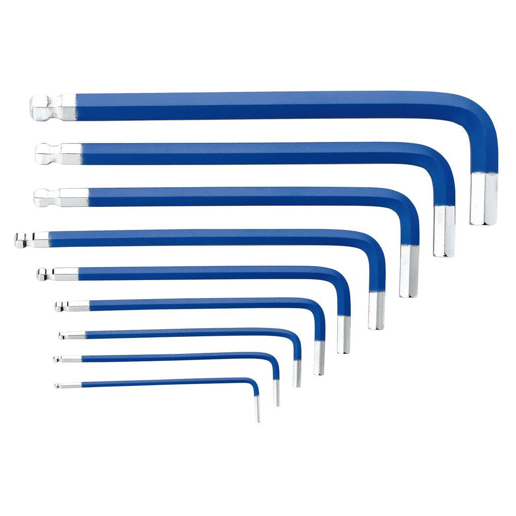 DRAPER METRIC JUMBO BALL END HEX KEY SET (13 PIECE)