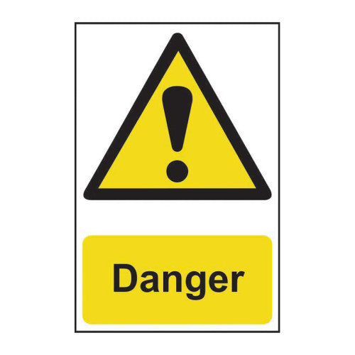 Danger - PVC (200 x 300mm)