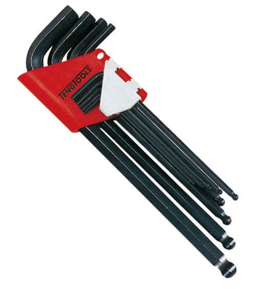 TENG TOOL HEX KEY SET BALL POINT MM 9 PIECES