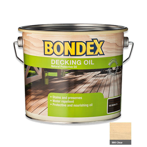 BONDEX CLEAR DECKING OIL 5L
