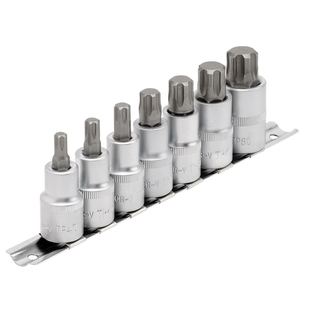 DRAPER TX-STAR PLUS 7PC 1/2" SOCK BIT