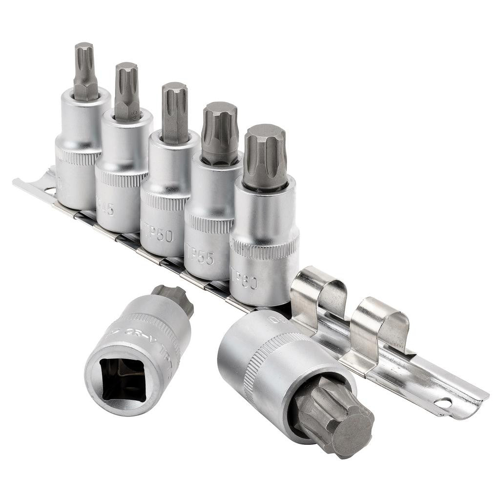 DRAPER TX-STAR PLUS 7PC 1/2" SOCK BIT