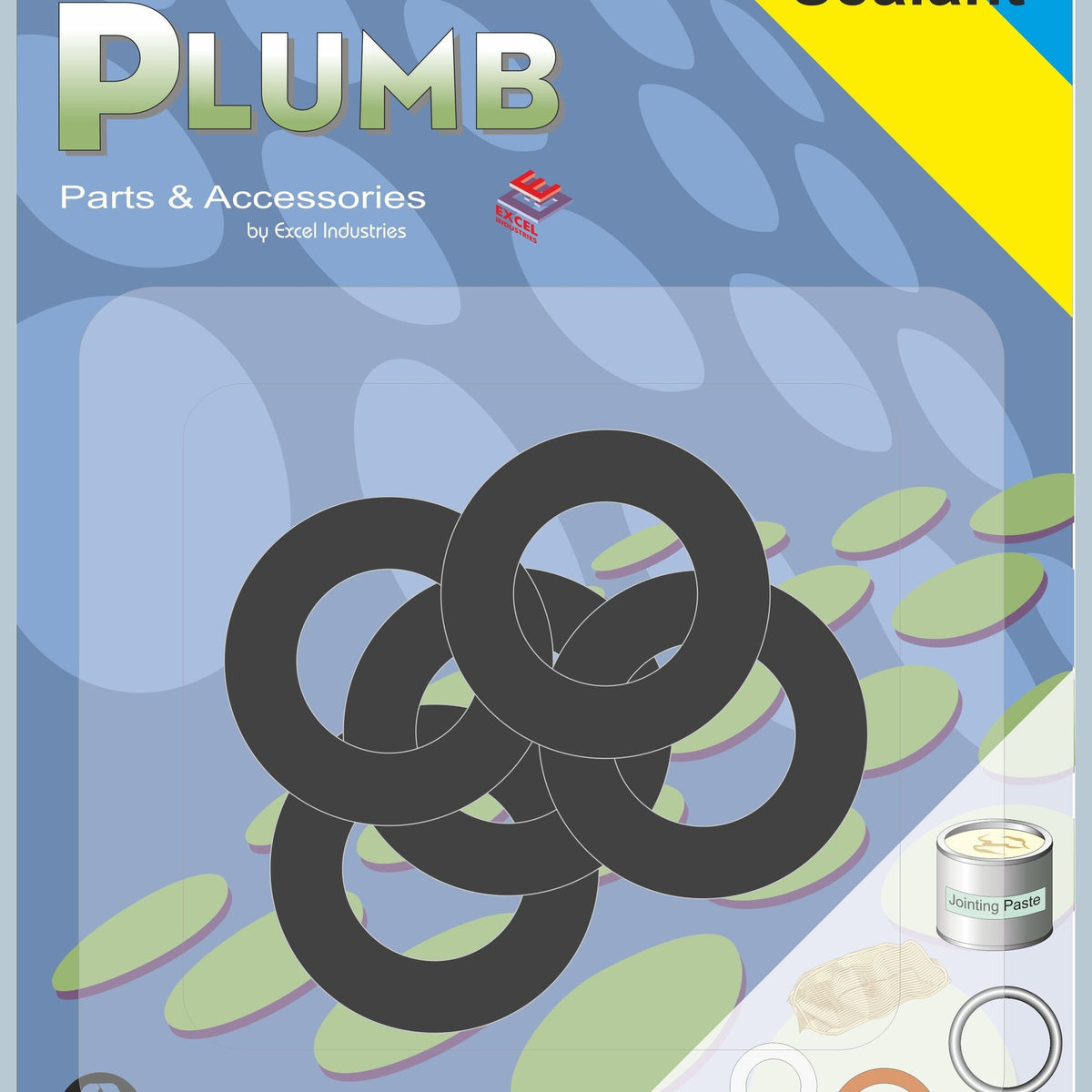 EASY PLUMB SPARE APPLIANCE HOSE WASHERS 5PK