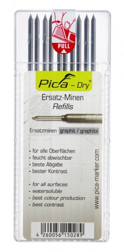 PICA PENCIL GRAPHITE REFILL 10PC