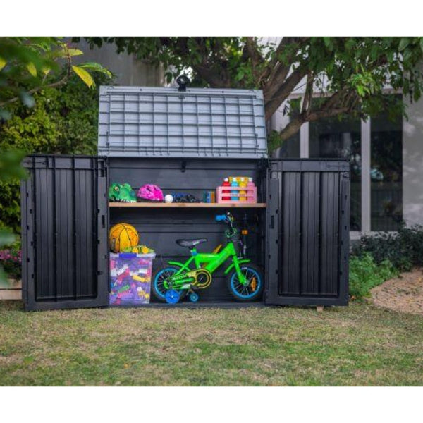 KETER HIDEAWAY XL STORE IT OUT MAX ANTHRACITE/GREY - Watson Hire