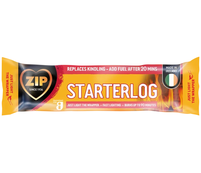 ZIP FIRELOG STARTERLOG 8 PACK