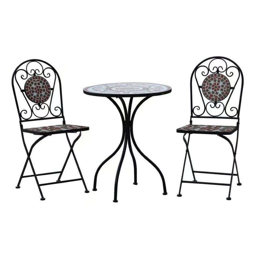 LARGOS MOSAIC BISTRO SET