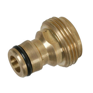 SILVERLINE INTERNAL HOSE ADAPTOR BRASS, 1/2IN MALE