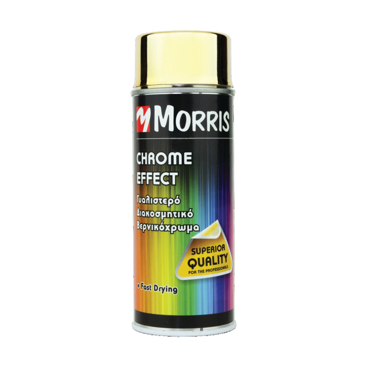 COLOR SPRAY, CHROME EFFECT GOLD, MORRIS 400 ml