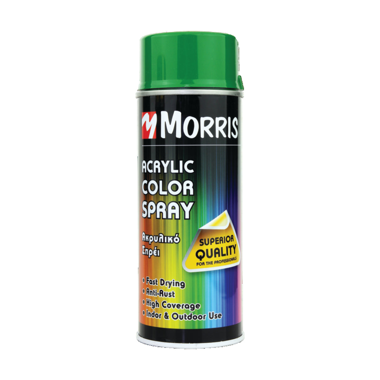 MORRIS COLOR SPRAY HIGH GLOSS PURE ORANGE 400ML RAL 2004