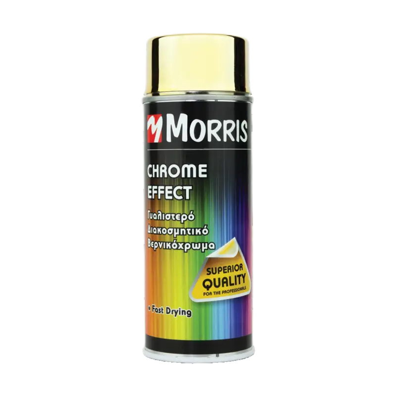 COLOR SPRAY, CHROME EFFECT SILVER, MORRIS 400 ml