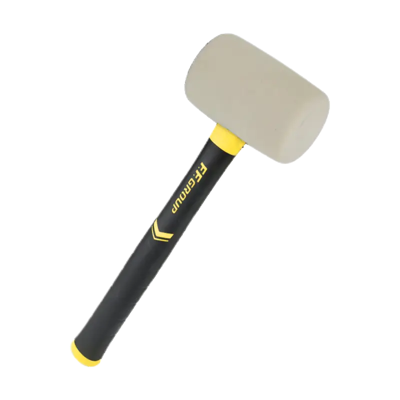 F.F.GROUP WHITE RUBBER MALLET 680G