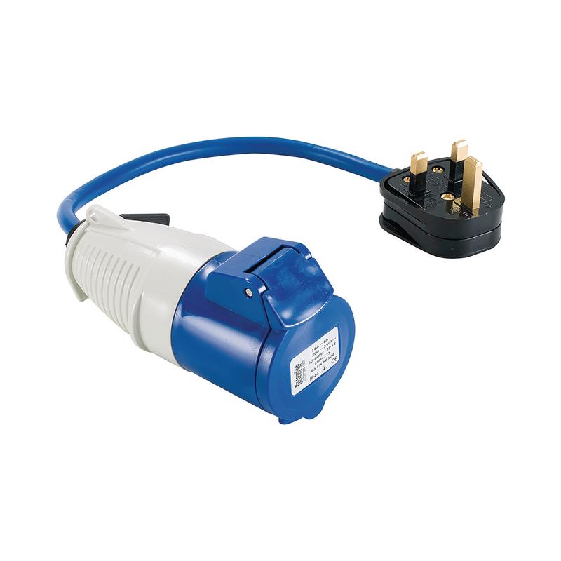 DEFENDER 230V FLY LEAD CONVERTER 13A - 16A