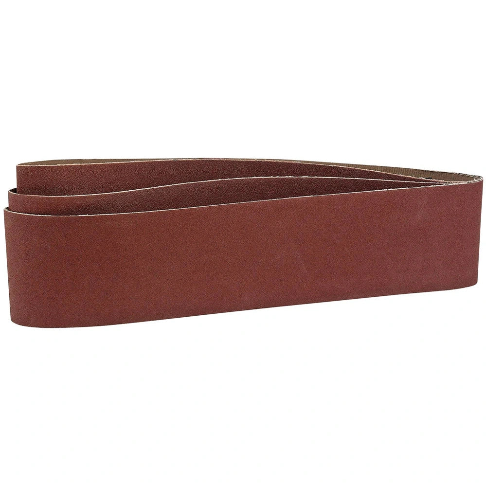 DRAPER ABRASIVE SANDING BELTS, 100 X 915MM, 120 GRIT (PACK OF 3)