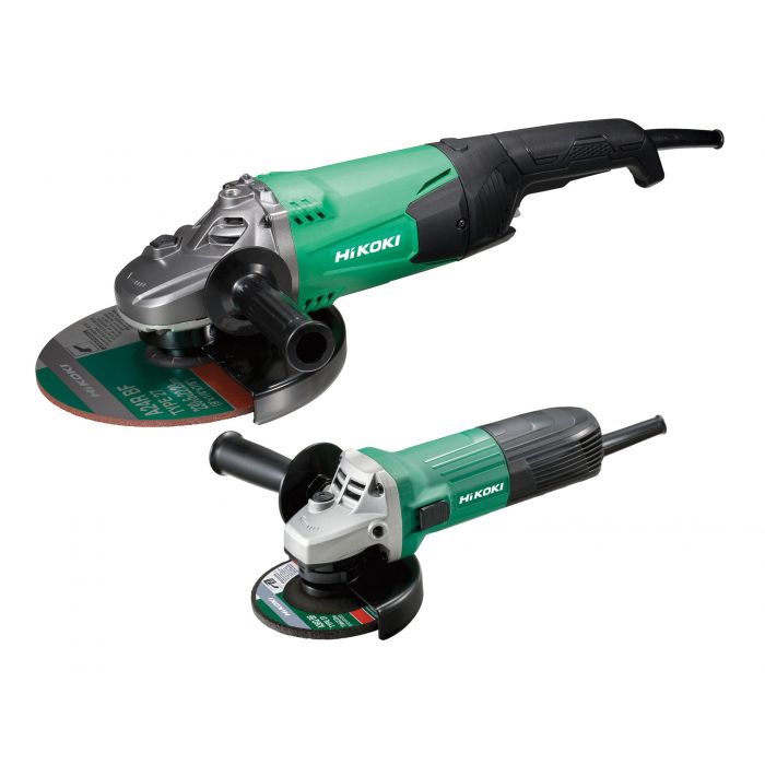 HIKOKI TWIN PACK GRINDER 9" & 4.5" 230V OR 110V