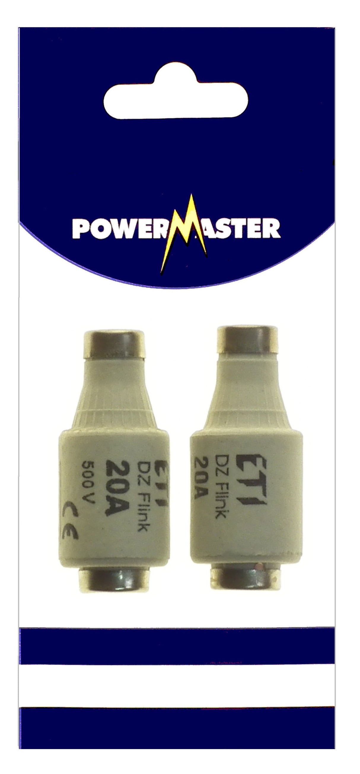 POWERMASTER 2PC FUSE 20AMP