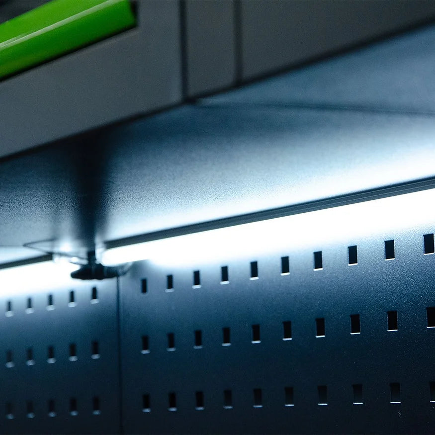 JEFFERSON MODULAR STORAGE SYSTEM COMBO C/W LED LIGHTS