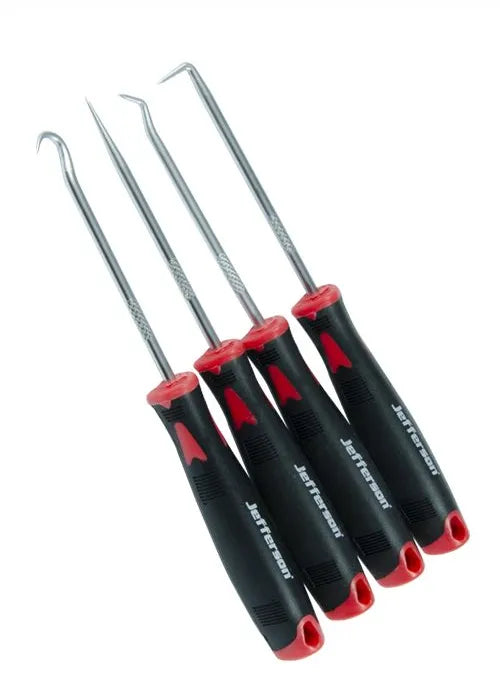 JEFFERSON 4PC MINIATURE PICK & HOOK SET