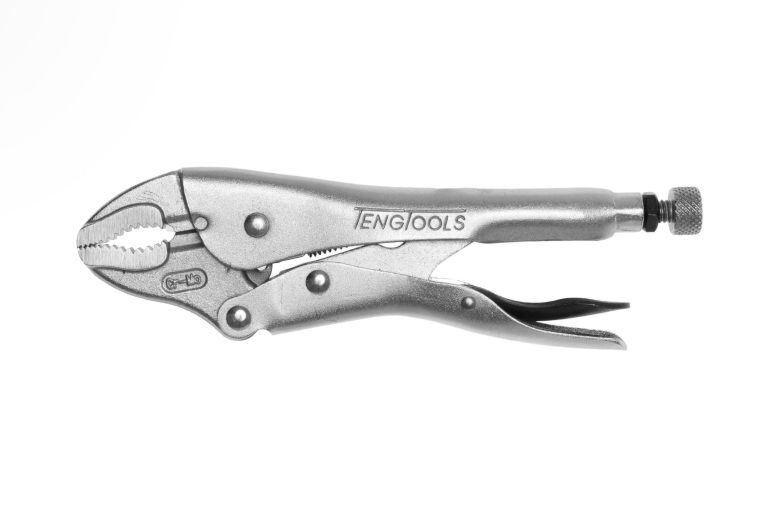 TENG TOOL PLIER POWER GRIP CURVED JAW 7 INCH