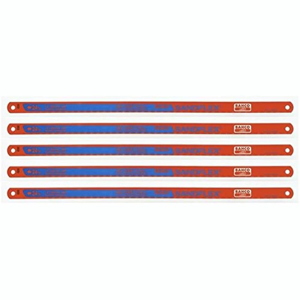 Bahco 3906 Sandflex® Hacksaw Blades 300mm (12in) x 18 TPI (Pack 5)