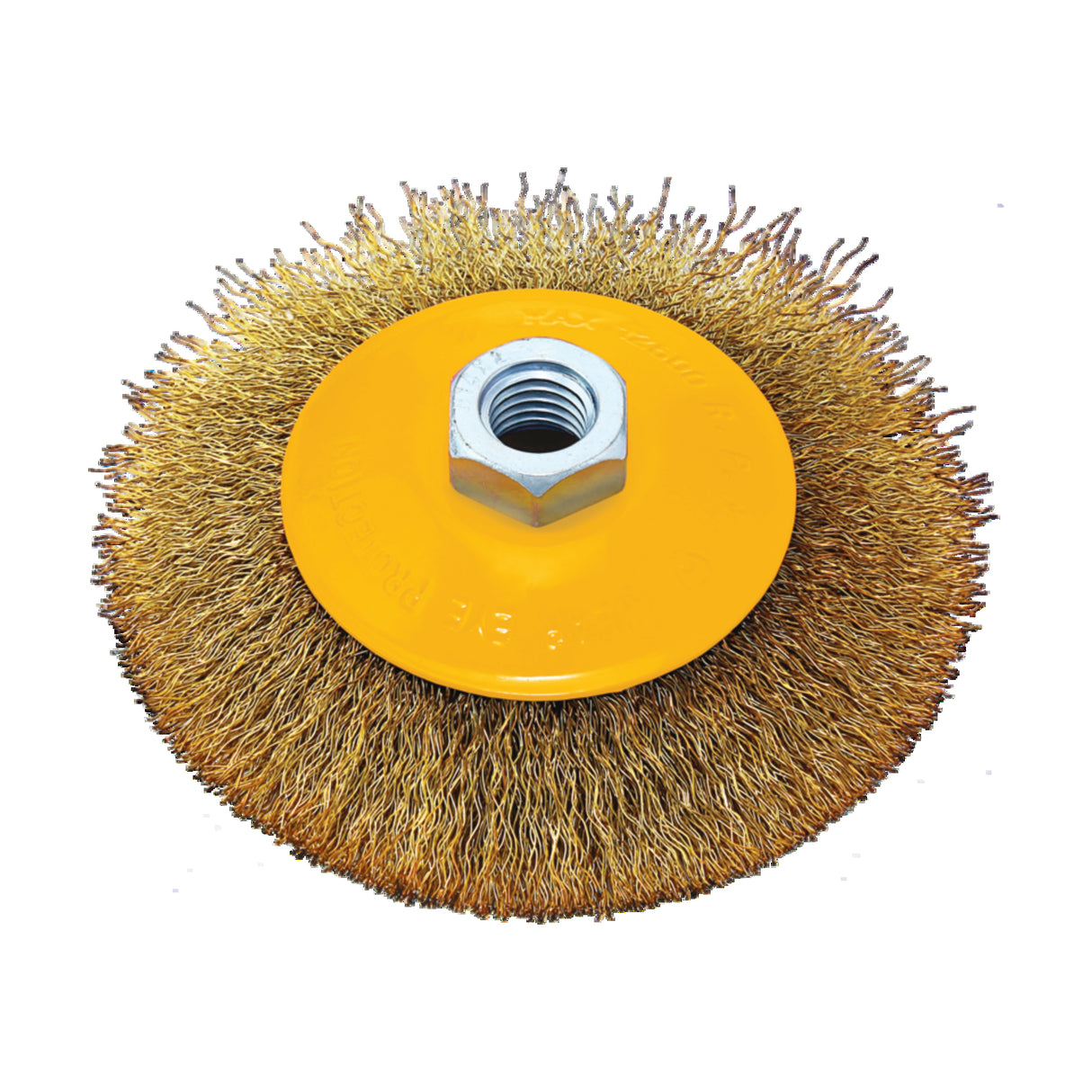 FF GROUP WIRE CONICAL WHEEL BRUSH BS 0.30MM 115MM X M14