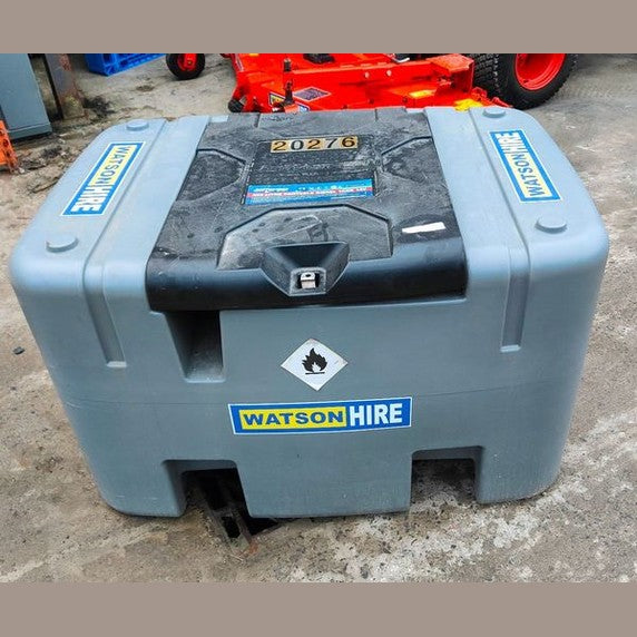 EX HIRE 12V PORTABLE DIESEL TANK