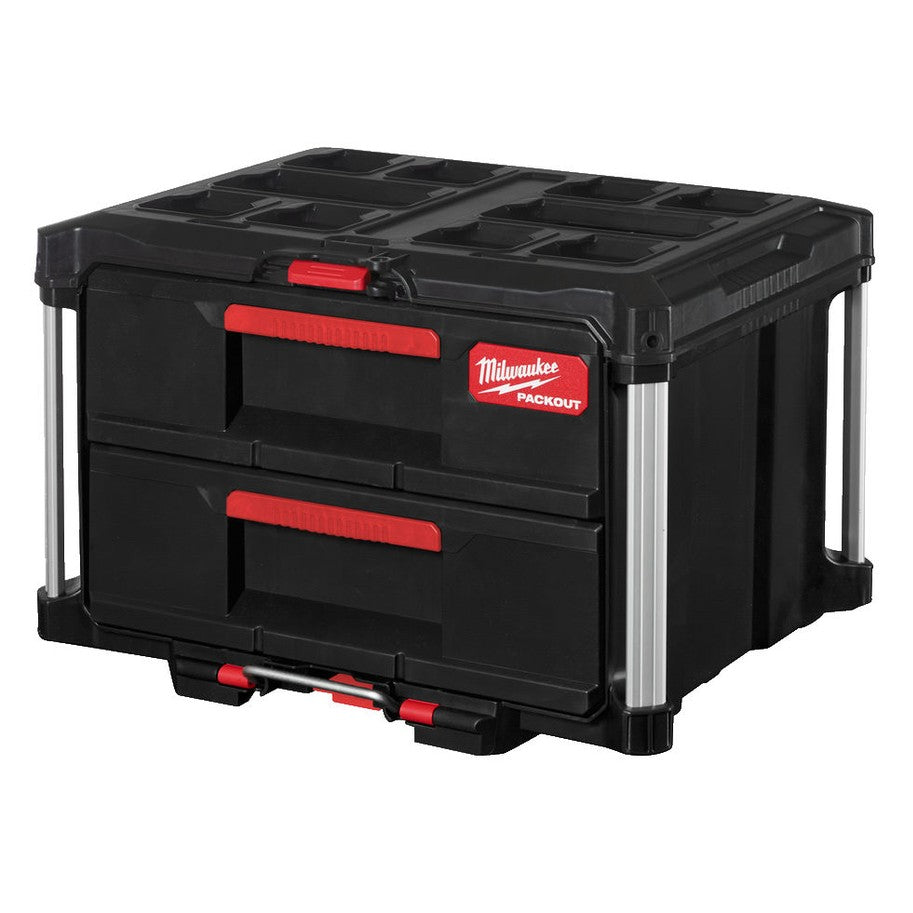 MILWAUKEE PACKOUT 2 DRAWER TOOL BOX