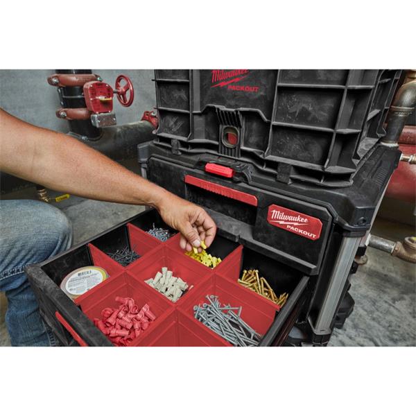 MILWAUKEE PACKOUT 3 DRAWER TOOL BOX