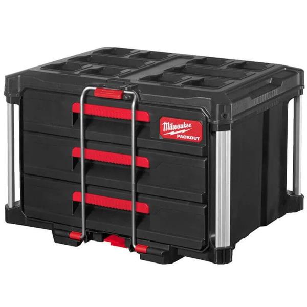 MILWAUKEE PACKOUT 3 DRAWER TOOL BOX
