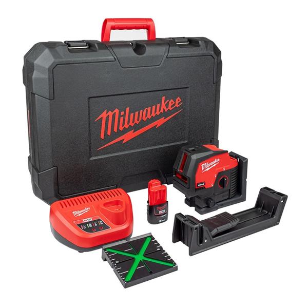 MILWAUKEE M12CLLP-301C 12V GREEN CROSS LINE