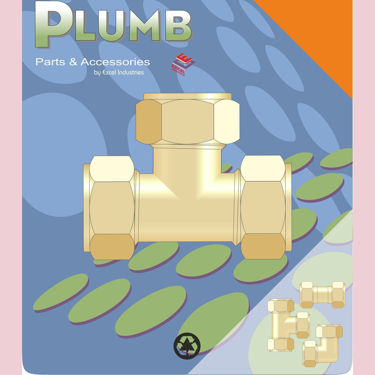 Easy Plumb 3/4" Equal Tee