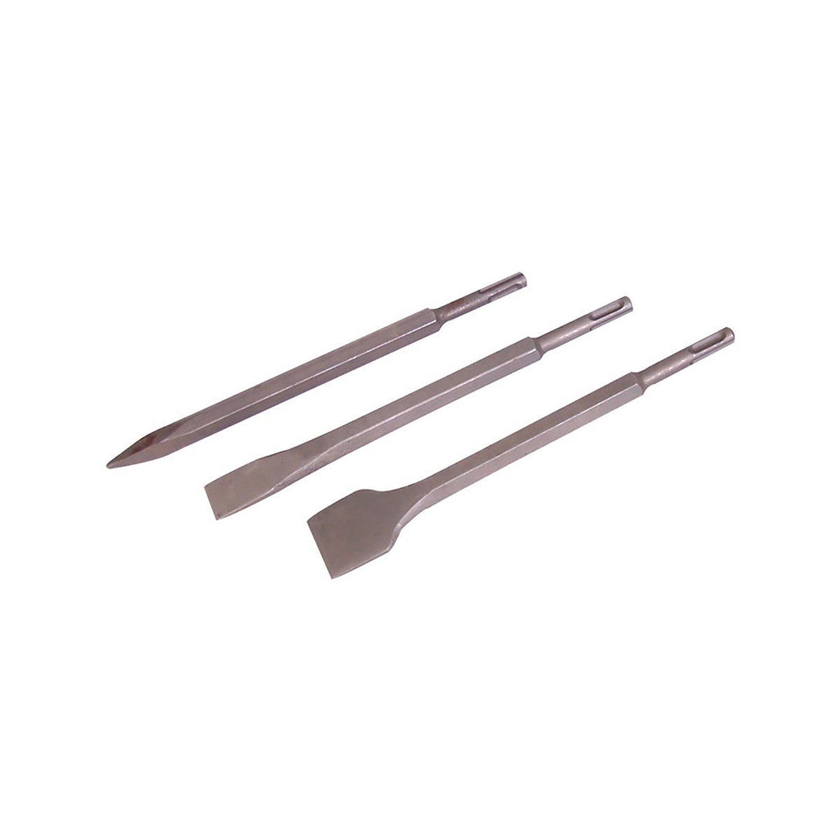 SILVERLINE SDS HEX CHISEL SET 3 PIECE