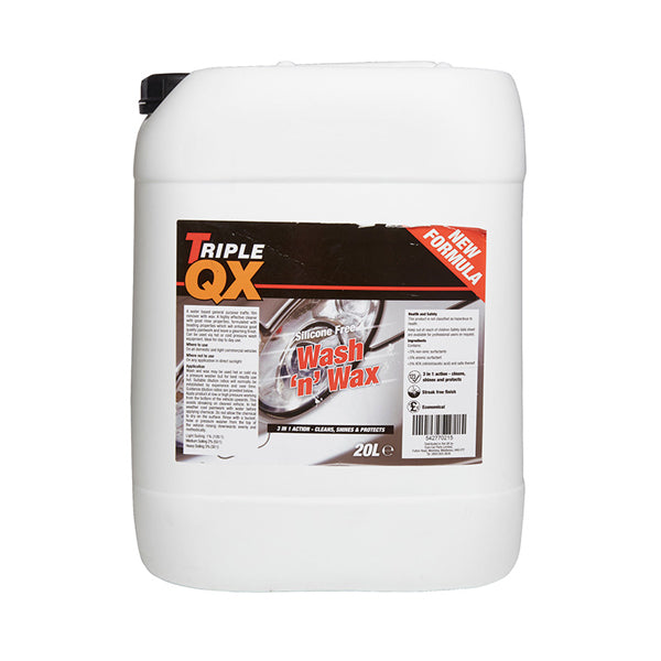 TRIPLE QX WASH AND WAX 20L