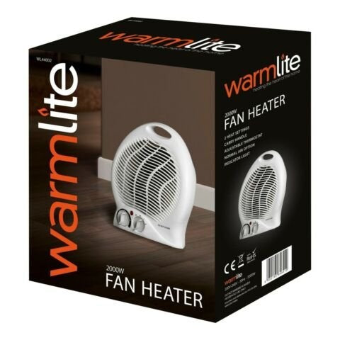 WARMLITE 2KW UPRIGHT FAN HEATER WITH THERMOSTAT - Watson Hire