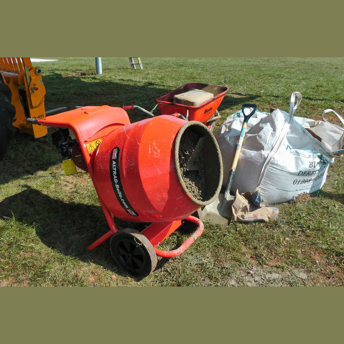 BELLE MINIMIX 150 HONDA GX120 PETROL MIXER