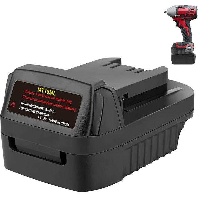 MILWAUKEE 18V TOOL TO MAKITA 18V BATTERY ADAPTOR