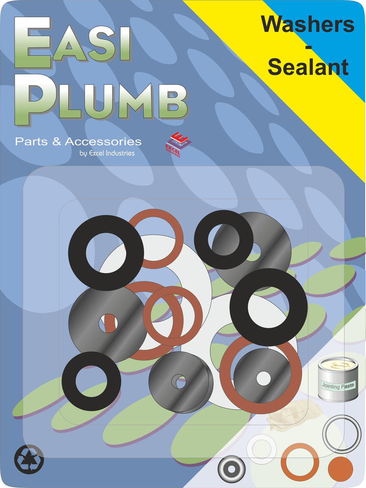 EASY PLUMB ASSORTED WASHER PACK