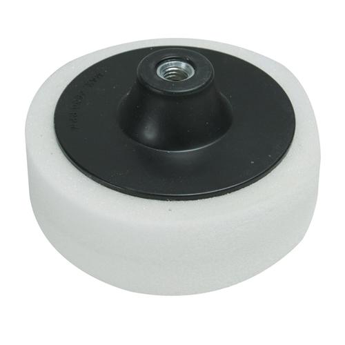 SILVERLINE M14 FOAM POLISHING HEAD 150MM FIRM WHITE