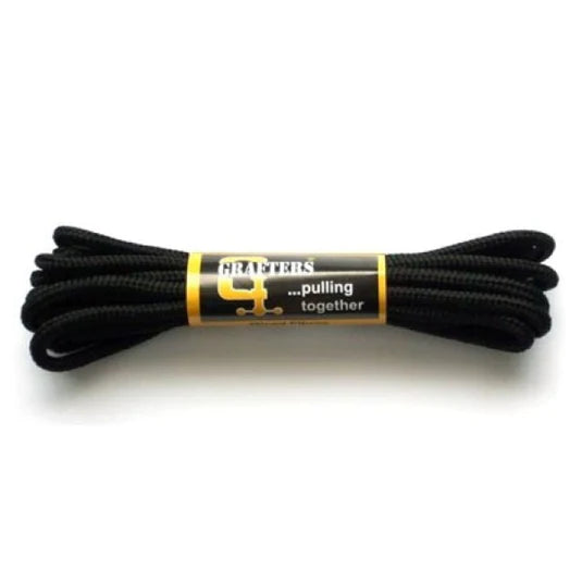 GRAFTERS BOOT LACE 140CM BLACK AND BROWN